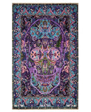 Unikalny dywan orientalny z motywem czaszki 120x190 cm – artystyczny design