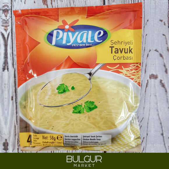 Turecka Zupa Rosół z makaronem Piyale