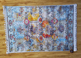Dywan orientalny bawełniany 120x180 cm – rustykalny design i antypoślizgowy