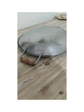 Patelnia orientalna Sac Tava 42cm stal nierdzewna do Kavurma wok camping