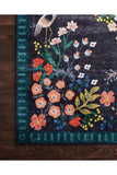 Dywan Rustykalny w Kwiaty i Bociany Unikat 120x180 cm Łatwoczyszczący