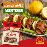 Oz Lezzet Çiğ Köfte kotlet wegański 340 g – tradycyjny smak Bulguru