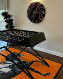 Dywan z Koniem 120x180 - Elegancka Kobieta na Koniu - Pomarańcz