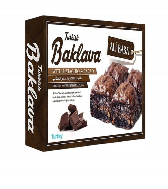 Baklawa turecka kakao i orzechami pistacjowymi 125g