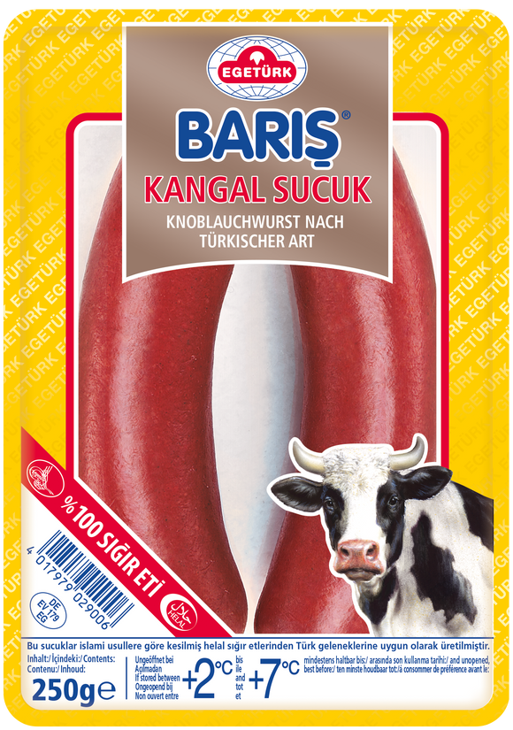 Egeturk Baris Sucuk 250g – Turecka sucha kiełbasa z wołowiny