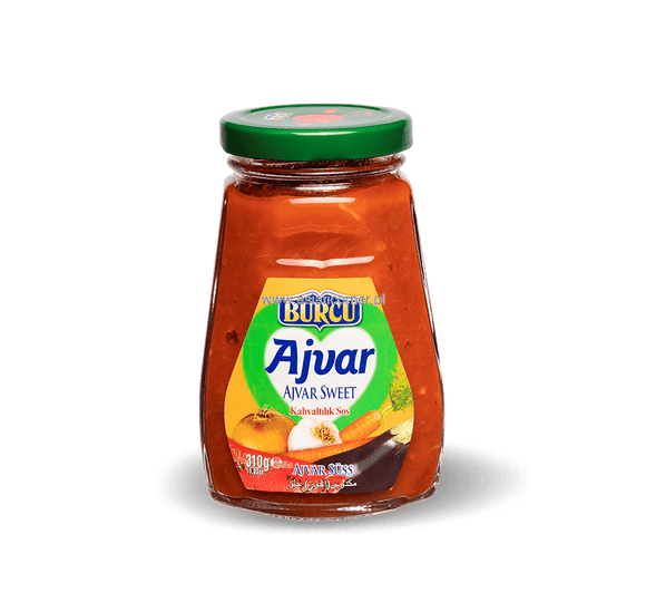 Burcu Ajvar Słodki 310g - Wegański Smak Orientu