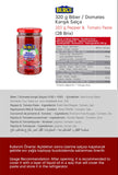 Burcu Mixed Pepper & Tomato Paste 320g (28 Brix)