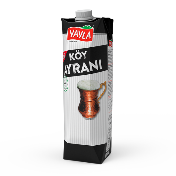 Butelka Ayran Anatolijski 1 L — turecki napój jogurtowy, orzeźwiający napój do kebaba.
