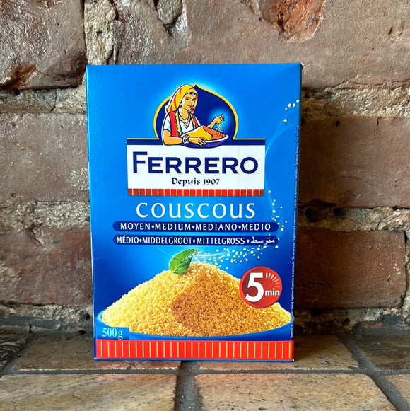 Kuskus Ferrero 500g Średnioziarnisty – Wysokiej Jakości Semolina