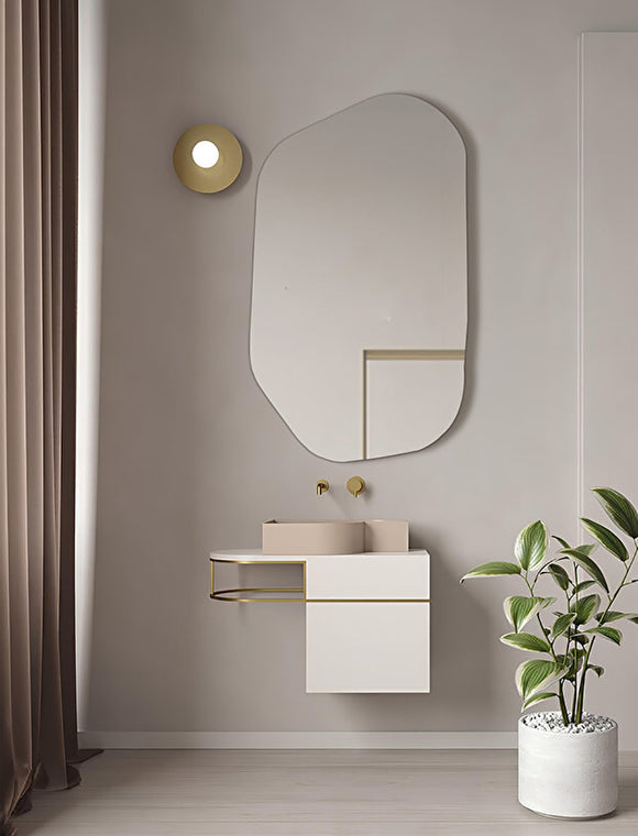 Designerskie Lustro Asymetryczne 55x85 cm | Limitowana Edycja