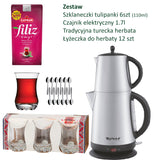 Elektrikli Çaydanlık Seti + Çaykur + Pasabahçe Aida + Kaşık