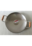 Patelnia orientalna Sac Tava 42cm stal nierdzewna do Kavurma wok camping