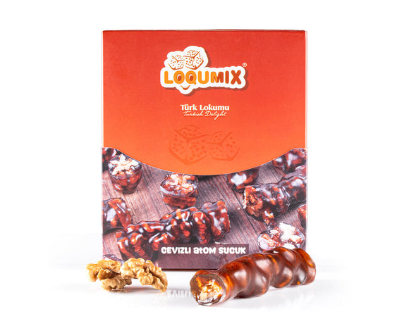 LOQUMIX Czurczchela Orzechy Włoskie w melasa Winogron 400 g 
