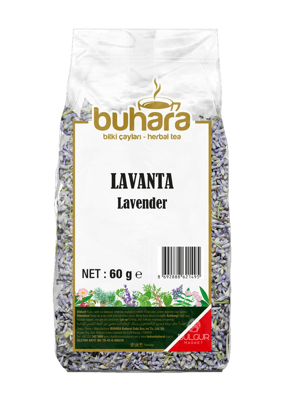 Buhara Lawenda Kwiat 60g – Aromatyczna Herbata z Kwiatów Lawendy