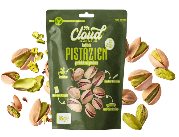 Mr. Cloud Pistacje Prażone i Solone 85g – Turecki Premium Snack