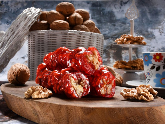 Czurczchela Orzechy Włoskie w Syropie Granatowym 100g