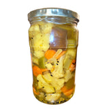 Warzywa kiszone po irańsku mieszanka pickles Torshi Naz 620g