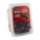 Oliwki czarne Gemlik Burcu 450g – Sele, naturalne, z pestką, Turcja