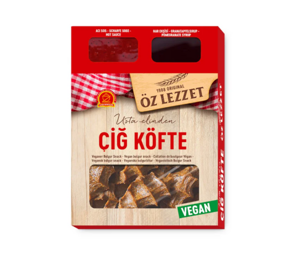 Oz Lezzet Çiğ Köfte kotlet wegański 340 g – tradycyjny smak Bulguru