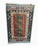 Dywan Tkany Etniczny Wielokolorowy Vintage 120x180 cm