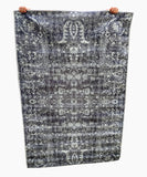 Dywan Tkany Vintage Czarno-Szary 120x180 cm