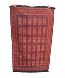 Dywan Orientalny Kasetonowy Czerwony Unikat 120x180 cm Klasyczny