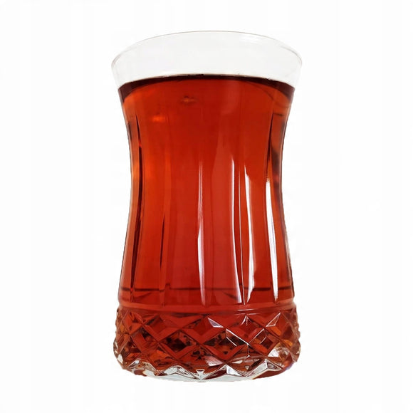 Zestaw 6 Szklanek do Herbaty po Turecku Elegance Tulipanki 165ml