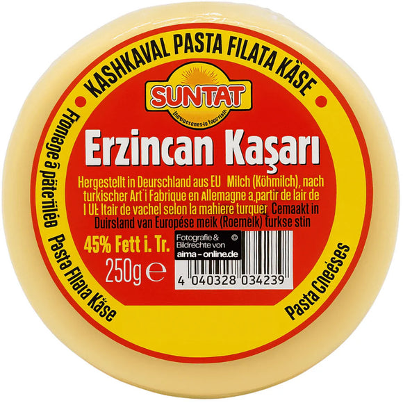 Suntat Świeży ser żółty typu kaszkawał 250g