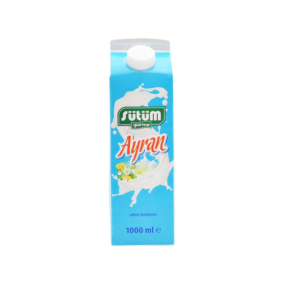 Sutum Ayran 1000 ml – orzeźwiający turecki napój jogurtowy