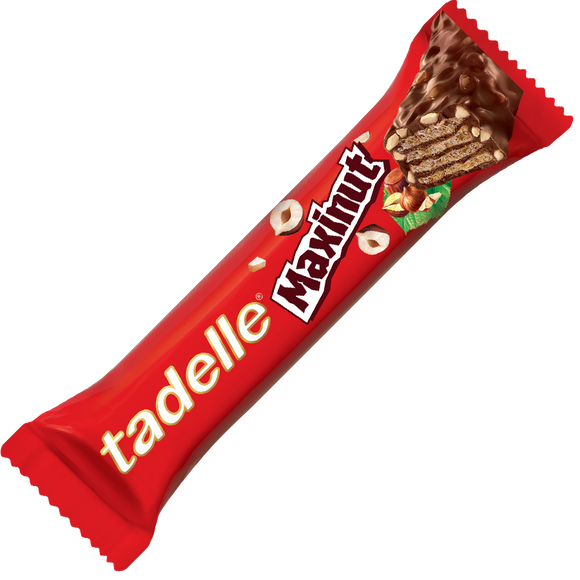 Tadelle Wafel z kremem orzechowym w czekoladzie mlecznej 30 g