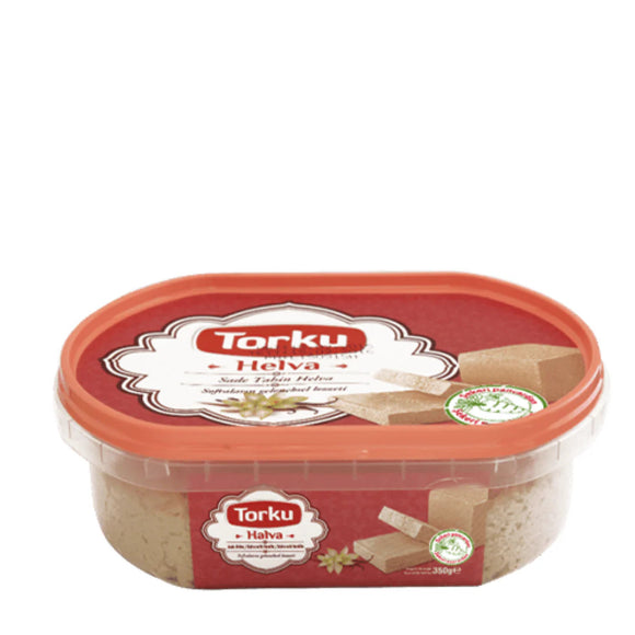 Torku Chałwa waniliowa 350 g – tradycyjna turecka chałwa sezamowa