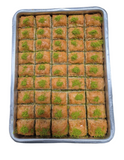 Taca Baklavy z Pistacjami – Około 2,1 kg, 44 Kawałki – Świeża, 