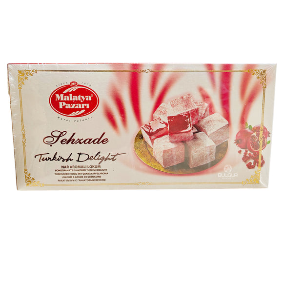 Tureckie lokum o smaku granatu 300g – Malatya Pazarı