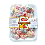 Turkish Delight Coconut &amp; Fruit – Seyyidler Rulo Lokum
