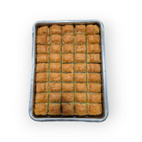 Turkish baklava with walnuts