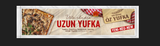 Uzun Yufka OZ YUFKA 400 g – Cienkie Ciasto Filo do Börek i Baklawy