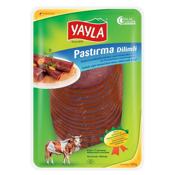Yayla Pastırma 100 g – turecka suszona wołowina w plasterkach