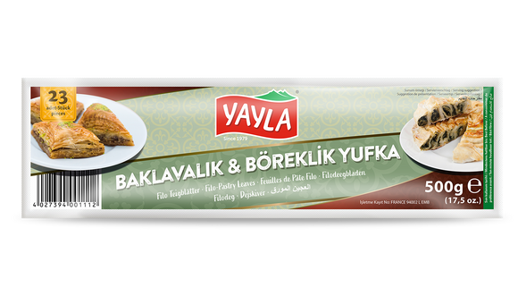 Ciasto filo Turecki Yayla Na borek i baklawa