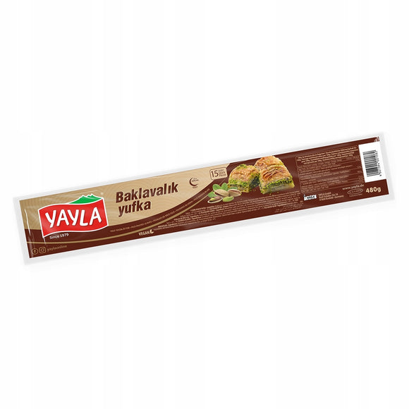 Ciasto Filo do Baklavy 480g – Cienkie Płaty dla Słodkich Przysmaków