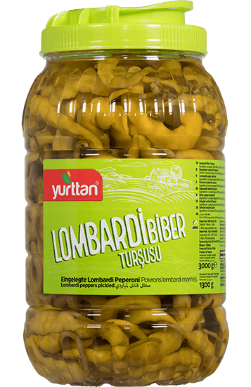 Yurttan Papryka Lombardi marynowana w solance 3 kg – łagodna