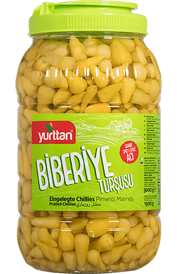 Yurttan Biberye Papryczki Marynowane 3kg Pikantny