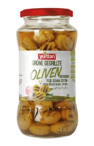 Grillowane Zielone Oliwki 540g Yurttan