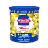 Oliwki Zielone z Migdałem 400g Marmara