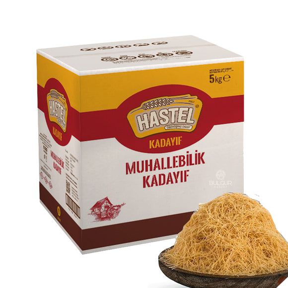 Hastel Kadaif 5kg – Pieczony, Gotowy do Użycia – Bez Konserwantów