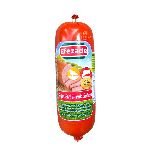 Efezade Halal Salam Wołowo-Drobiowy 400g – Mieszanka wołowiny i kurczaka


