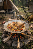 Patelnia orientalna Sac Tava 42cm stal nierdzewna do Kavurma wok camping