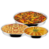 Formy okrągłe do pieczenia pizzy i ciasta zestaw 3 szt. Roland Germany