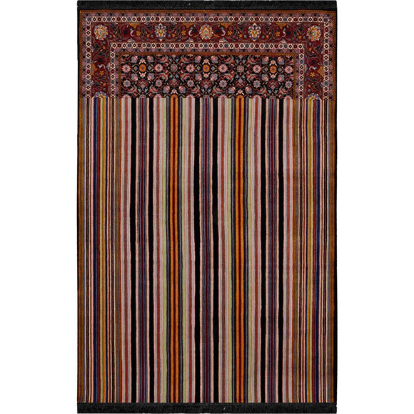 Dywan Tkany Vintage W Kolorowe Paski 120x180 cm