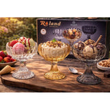 Kryształowe Pucharki do Lodów i Deserów Roland 300ml - 6 szt