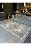 Dywan Vintage Przetarty Szary Beżowy Unikat 120x180 cm Etniczny